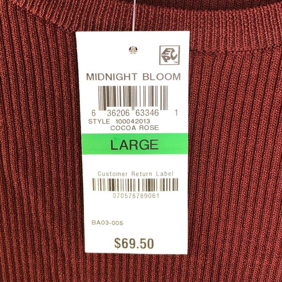 NWT BAR III Cutout Knit A-Line Dress #BD9 - Picture 8 of 8